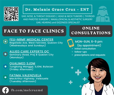 ent clinic valenzuela|Dr. Melanie Grace Cruz .